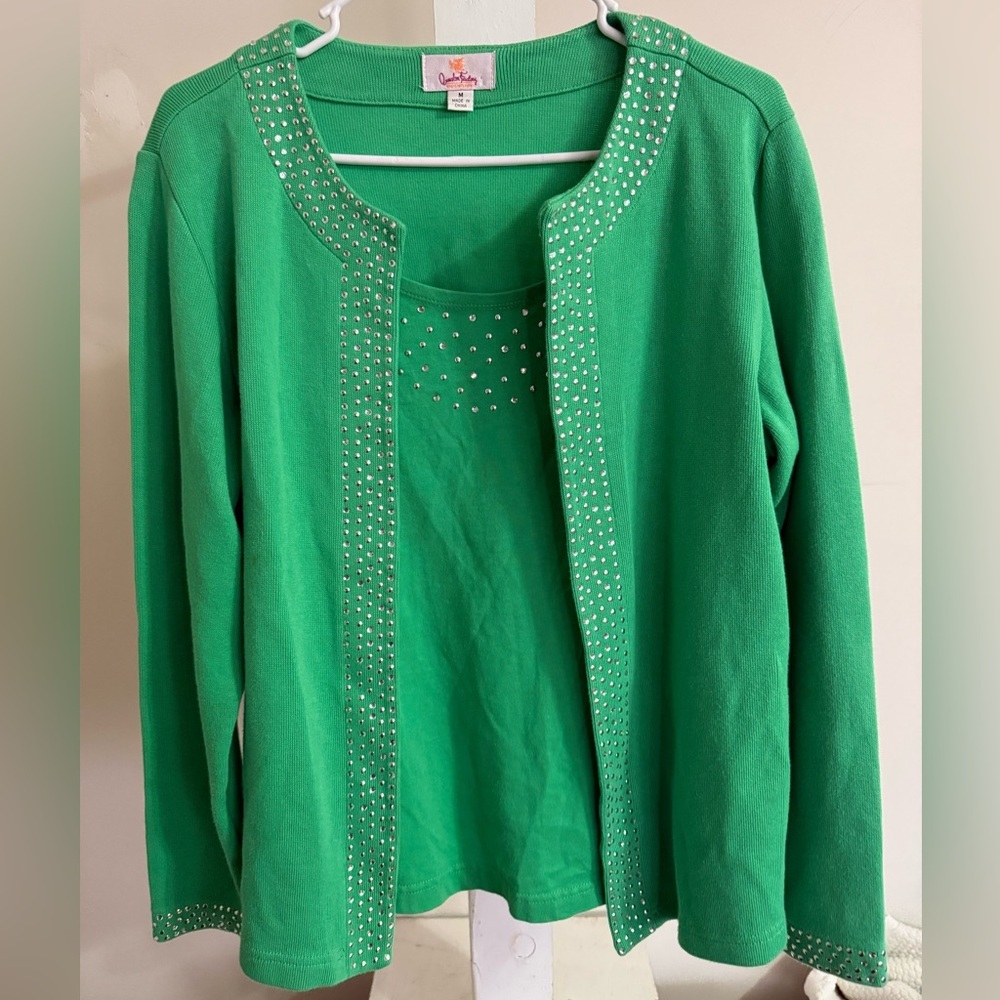 New Quacker Factory Sweater Set